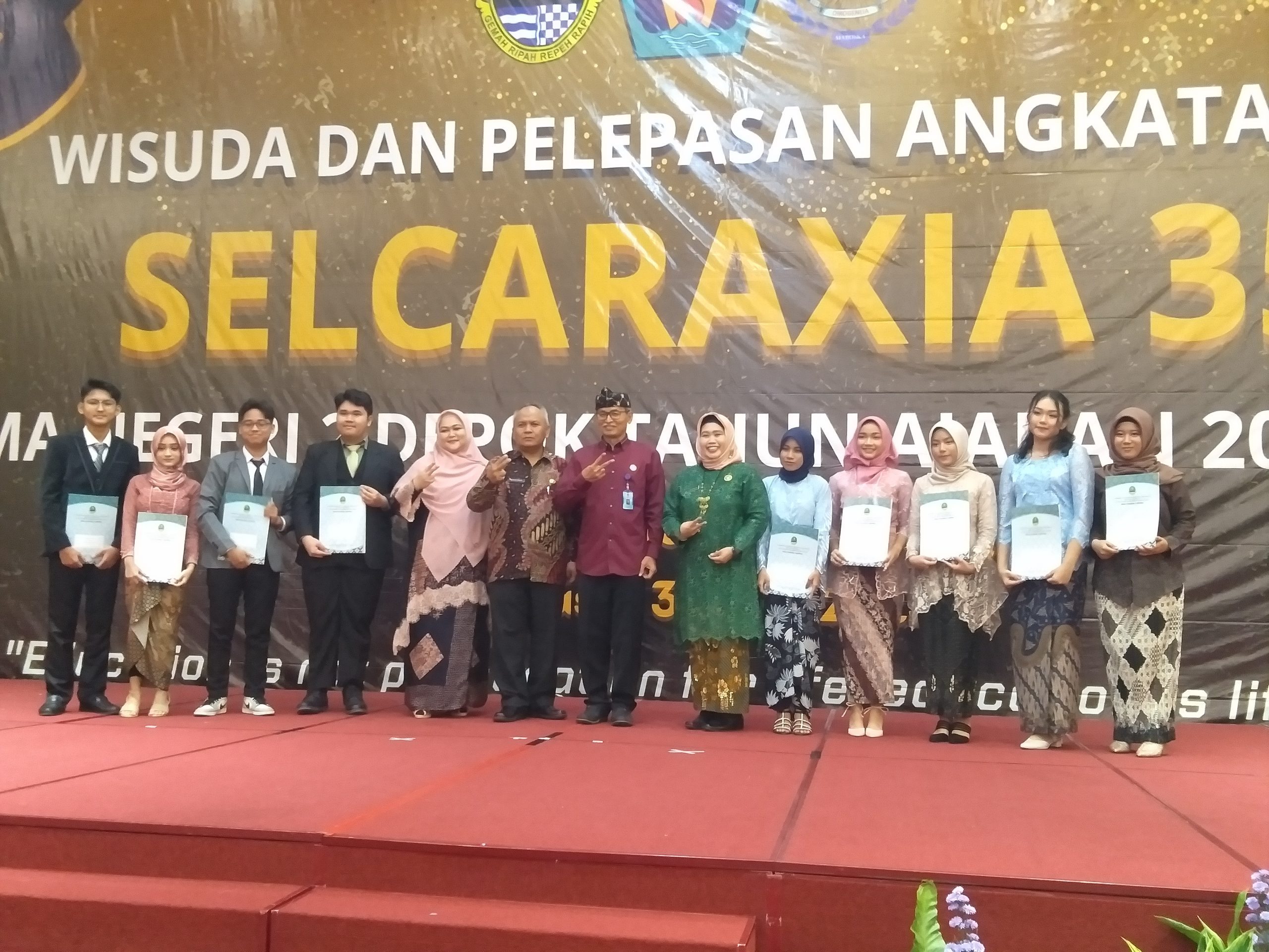 Wisuda dan Pelepasan Angkatan Ke-35 SMAN 2 Depok Tahun 2023, Sebanyak 87 Siswa Diterima Ke PTN Jalur...