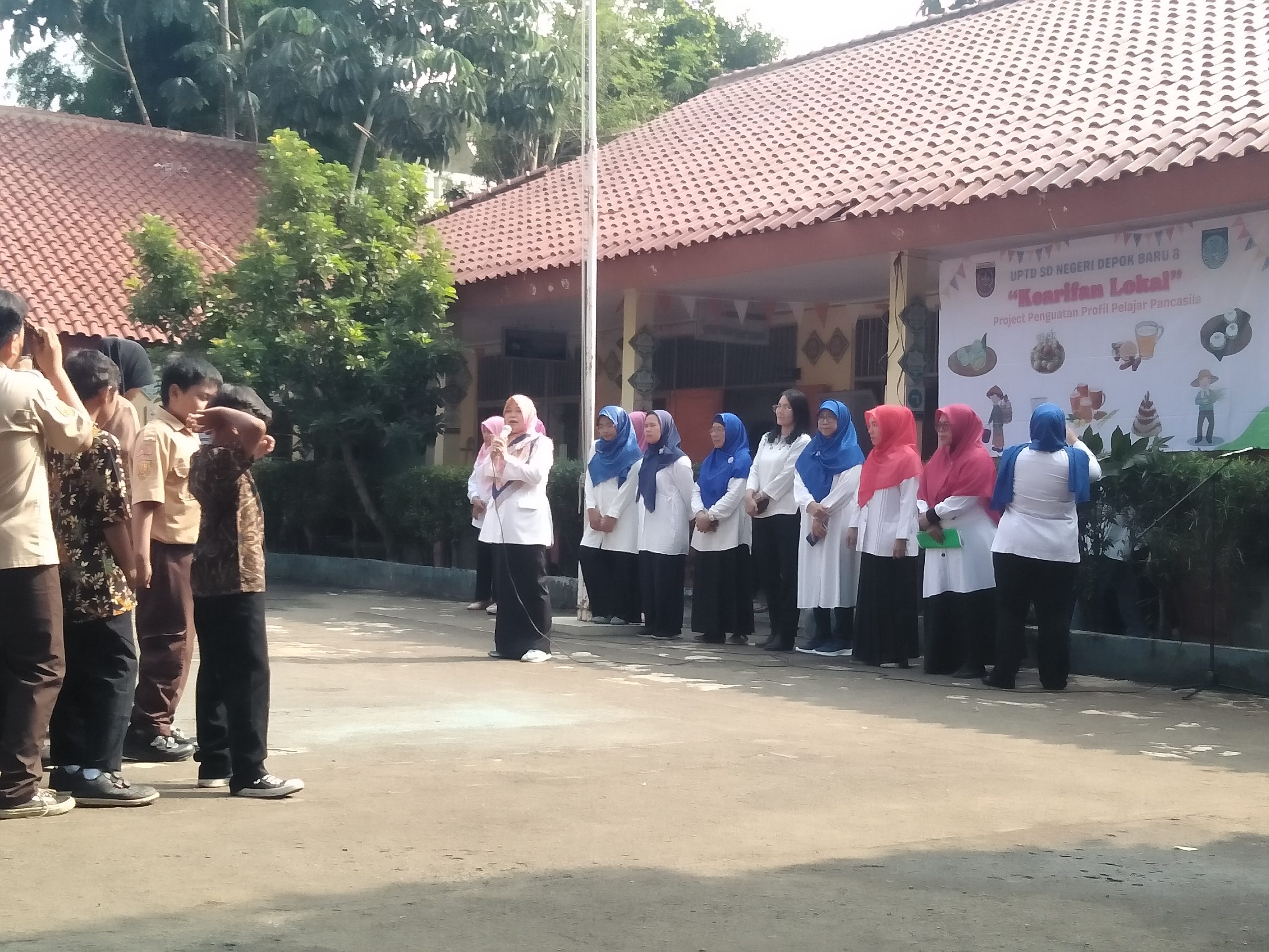 Kearifan Lokal Budaya Depok, SD Negeri Depok Baru 8 Gelar Project Penguatan Profil Pelajar Pancasila