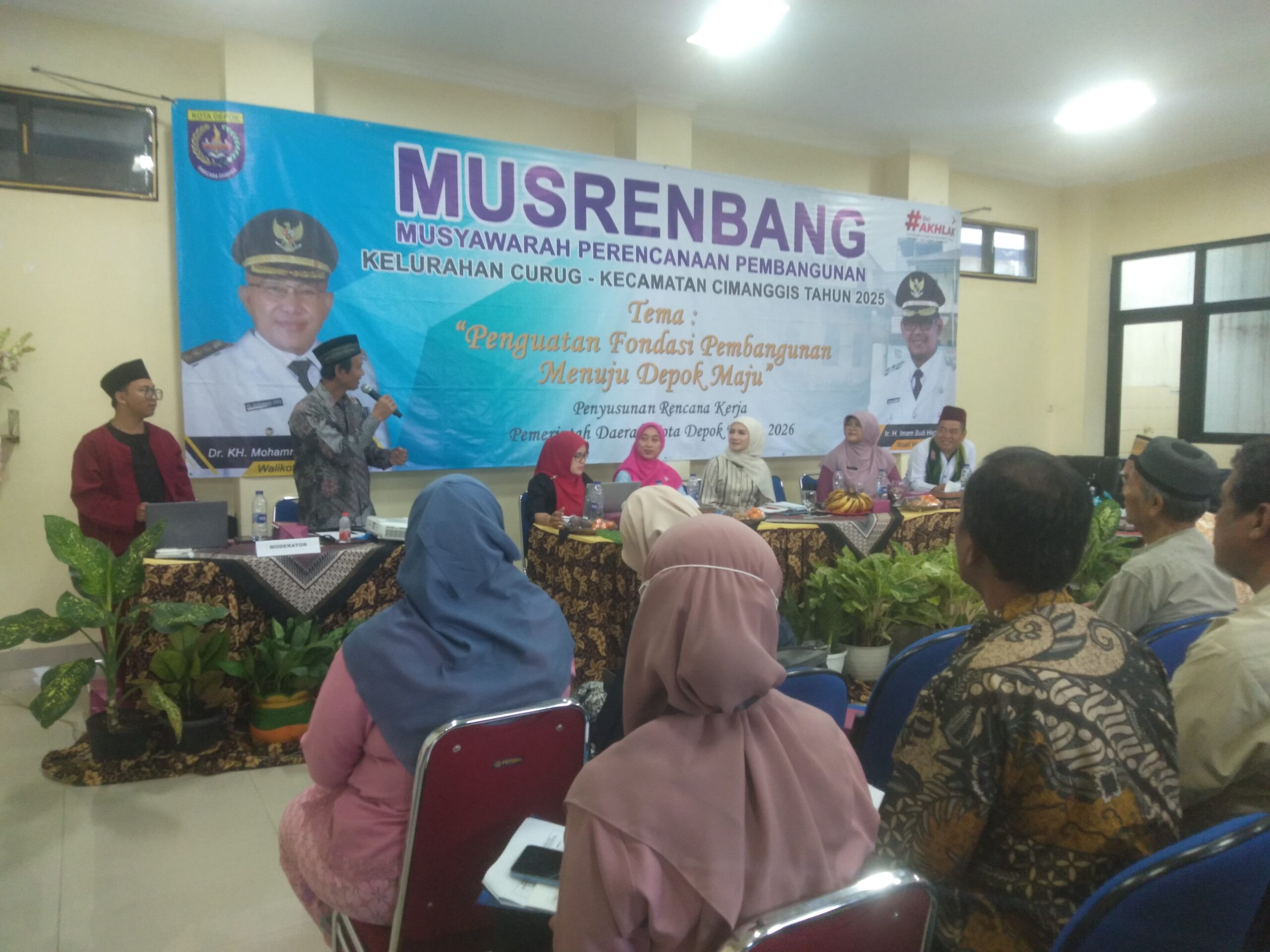 Wakil Ketua DPRD Kota Depok Yeti Wulandari Hadiri Musrenbang Kelurahan Curug Cimanggis
