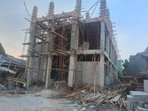 Progres 37 Persen, Pembangunan Gedung Baru Kelurahan Meruyung Depok Lampaui Target Schedule
